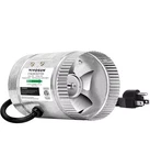 Vivosun 4 In. 100 Cfm Inline Duct Fan With 5.5 Ft. Grounded Power Cord. Fixed Price $29.95.