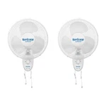Hurricane Supreme 12 Inch Oscillating 3 Speed Portable Wall Mount Fan, Pack. Fixed Price $71.99.
