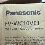 Panasonic Exterior Wall Cap Whispercomfort FV-06VE1 Erv Exhaust & Supply Air. Fixed Price $80.00.