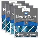 14X20X1 (13 1/2X19 1/2) Pleated Merv 7 Air Filters Pack. Fixed Price $38.99.