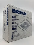 Broan 688 50 Cfm Bathroom Ventilation Fan 4.0 Sones Ceiling Wall Mount New. Fixed Price $32.95.