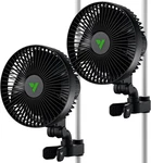 Aerowave A6 Grow Tent Clip Fan, 6" Auto Oscillating Secure Non-slip Clamp,. Fixed Price $121.72.