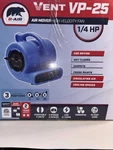 B-air Vent VP-25 Professional Mover Floor Fan 1/4 Hp 3 Speed Daisy Chain. Fixed Price $95.00.