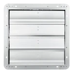 Vevor 16'' Shutter Exhaust Fan, High-speed 2000 Cfm, Aluminum Wall Mount Attic. Fixed Price $101.45.