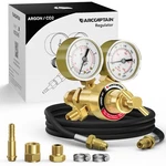 Arccaptain Argon CO2 Regulators With 8.2FT Inert Gas Welding Hose, Brass. Fixed Price $61.55.