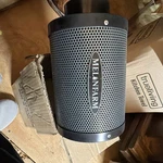 Melonfarm 4" Activated Carbon Filter For Hydroponics Air Purifier Fan. Fixed Price $34.39.