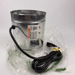 6" Inline Duct Booster Fan 110/120V 37W Metal Exhaust Vent Blower ZTF-150 Etl. Fixed Price $24.00.