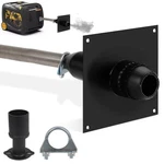 Generator Exhaust Extension Silencer Kit With Insulated Through-wall Mounting.... Fixed Price $119.74.