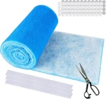 12" Air Vent Filters, 0.5", Blue + White. Fixed Price $34.52.