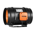 Vevor 8 Inch Inline Duct Fan Hvac Exhaust Blower Kit Variable Speed Control. Fixed Price $81.95.