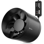 Hon&guan 8 Inch Inline Booster Duct Fan With Speed Controller - 623 Cfm Airflow. Fixed Price $42.87.