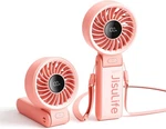 Jisulife Handheld Fan LIFE7 Ultimate Flexibility: High-power Motor, Led. Fixed Price $26.99.