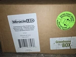 Miracle Led Greenhouse Box Red Spectrum Indoor Grow Kit - 4 Sets, 16 Bulbs. Fixed Price $100.00.
