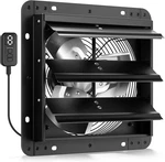 Vivohome 10" Shutter Exhaust Fan With Ec Motor 900 Cfm, Variable Speed, Timer... Fixed Price $53.89.