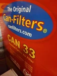 Can 33 Activated Carbon Air Filter For Scrubbing & Exhausting. Fixed Price $199.95.