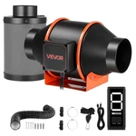 Vevor Inline Duct Fan Kit 3-SPEED Circulation 205 Cfm 4 Ec Motor Grow Tent. Fixed Price $86.99.