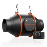 Spider Farmer 4 Inch Inline Duct Fan With RJ12 Speed Controller, 205 Cfm Quie.... Fixed Price $116.00.