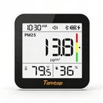 Temtop M10+ Air Quality Detector Monitor CO2, PM2.5, Voc, Smart Temperature Humi. Fixed Price $99.99.