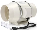 Nalle 4" Inline Duct Radon Fan W/ Remote Control, Variable Speed, Quiet. Fixed Price $93.66.