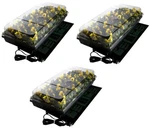Hydrofarm CK64050 Heated Germination Station Seed Starter Trays W Mat -3 Pk. Fixed Price $133.97.
