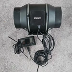 Ac Infinity Cloudline AI-CLT6 6IN Inline Duct Fan W/ Digital Controller Wi-fi. Fixed Price $55.00.