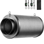 Vivosun 4" 6" 8"INCH Black Air Carbon Filter Virgin Charcoal For Inline Fan. Fixed Price $55.99.
