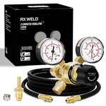 Rx Argon Regulators Gauges Gas Welding, For Mig And Tig. Fixed Price $48.69.