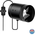 Yssoa 4 Inch 106CFM Inline Booster Duct Fan Speed Controller Hvac Exhaust. Fixed Price $43.57.