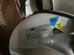 8" Can Rs 8HO Njb Inline Duct Fan, 766 Cfm, Industrial Ventilation. Fixed Price $250.00.