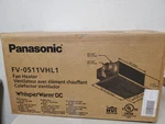 Panasonic Whisperwarm Dc 50/80/110 Cfm Bathroom Exhaust Fan + Led Light & Heater. Fixed Price $239.99.