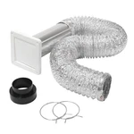 Homewerks HW481-UL181 Wall Vent Duct Kit For Exhaust Fan Made Usa, Aluminum. Fixed Price $38.20.