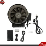 Inline Duct Fan, 8-INCH 807 Cfm & Temperature Humidity Controller Ec-motor. Fixed Price $73.28.