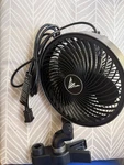 Cloudray S6, Grow Tent Clip Fan Weatherproof IP-54, Auto Oscillation. Fixed Price $35.00.