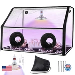 Meonum Mushroom Tent And Led Growing Light Kit, 30 X 20 Inch Portable. Fixed Price $76.29.