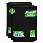 Cut To Fit Activated Carbon Filter Sheet 16 X 48 - Carb.. Fixed Price $33.99.