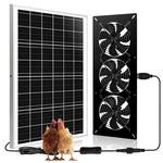 Roodike Solar Powered 3 Fan Kit, 25W High Velocity Waterproofed Exhaust.... Fixed Price $84.99.
