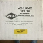 Wells Tech. Model DF-10C Duct Fan 10" Booster. Fixed Price $45.50.