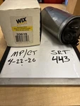 Fuel Filter-diesel, Turbo Wix 33619. Fixed Price $36.00.