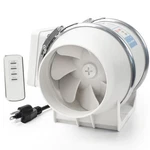 Inline Exhaust Fan 4 280 Cfm Remote Control Bathroom Kitchen Voltset Inch High. Fixed Price $89.99.