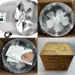 Vivosun 8 Inch Inline Duct Booster Fan 420 Cfm, Hvac & Exhaust - Silver New. Fixed Price $50.00.