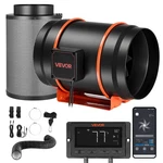 Vevor Inline Duct Fan Kit 807 Cfm Inch Ec Motor Pwm App Ventilation Grow Tent. Fixed Price $169.99.