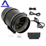 8 Inch Inline Duct Fan Hvac Exhaust Blower Kit Ec Variable Speed Control Black. Fixed Price $72.25.