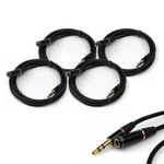 4X 4FT 3.5MM Aux Extension Audio Cable Black Droid Razr Titan Torch Bold Nexus. Fixed Price $8.79.