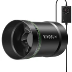 Vivosun 4" Inline Exhaust Fan & Speed Controller, Low Noise Workshop 130 Cfm .... Fixed Price $53.60.