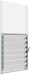 Palram - Canopia HG1026 Side Louver Window Few Bolts/screw Are Mising. Fixed Price $90.00.