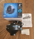 Hurricane Inline Fan 4" - 171 Cfm Duct Blower Or Grow Light Cooling Inch. Fixed Price $54.00.