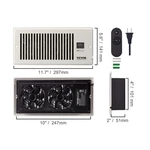 Succebuy Booster Fan 4X12IN Duct 100CFM Adjustable Speeds With Lcd Smart. Fixed Price $101.66.
