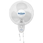 Hurricane Supreme 12 Inch Oscillating 3 Speed Portable Wall Mount Fan, White. Fixed Price $40.99.