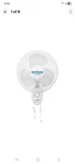 Hurricane Supreme 12" 90 Degree Oscillating 3 Speed Wall Mounted Fan,white(used). Fixed Price $29.29.
