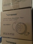 Vivosun Inline Fan 8" 420 Cfm Duct Hvac Exhaust Low Noise. Fixed Price $27.00.